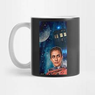 13th doctor/ yaz orange space suite Mug